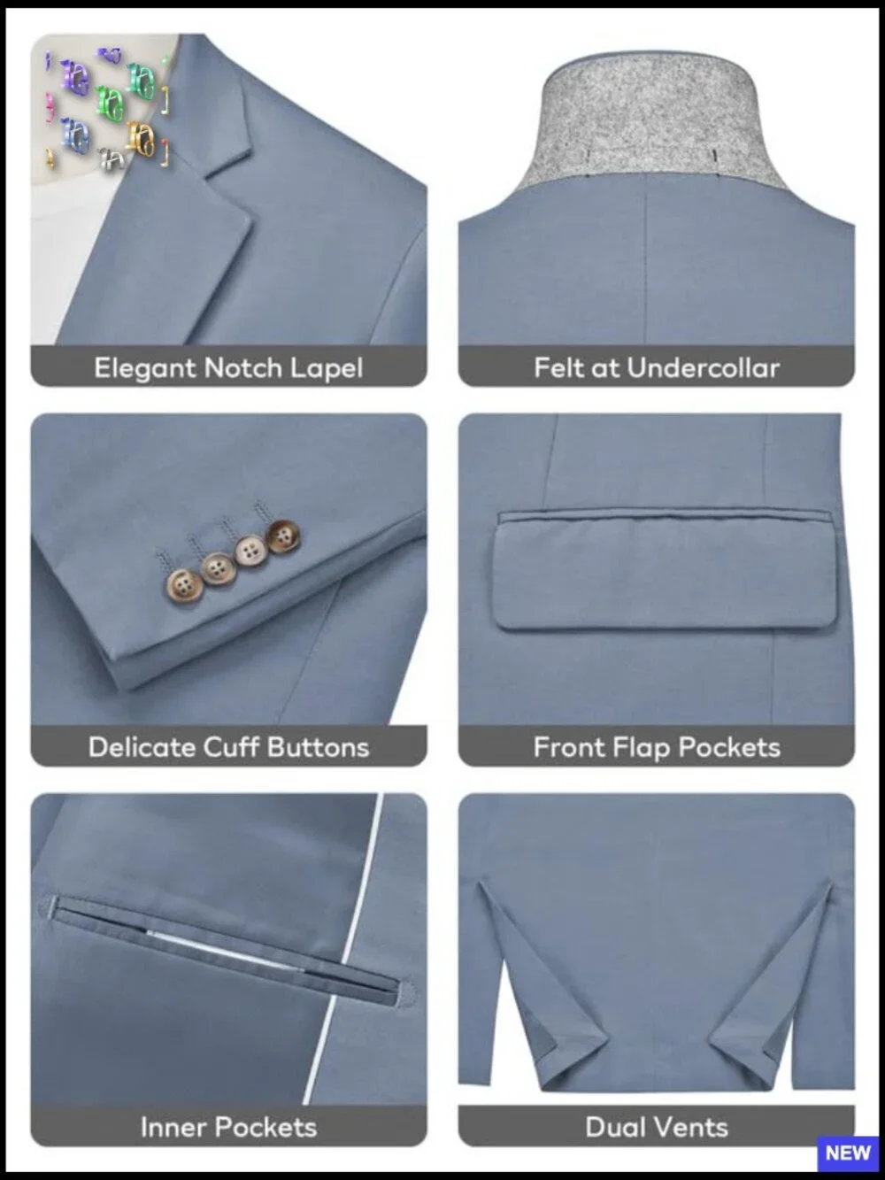 Lightweight Linen Suit Blazer Pants Set Classic Elegant Business Casual Wedding